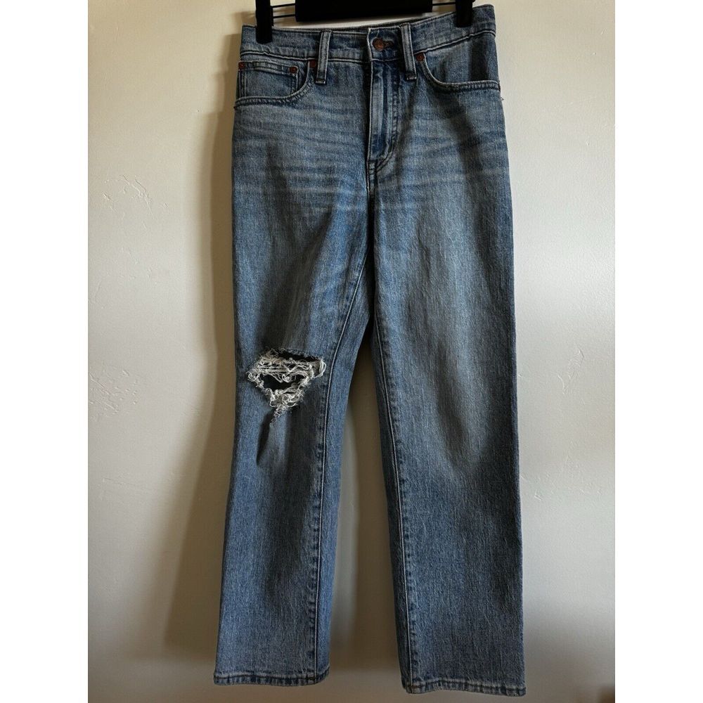 Madewell The Perfect Vintage Jean Straight Light Wash Women's Size 24P